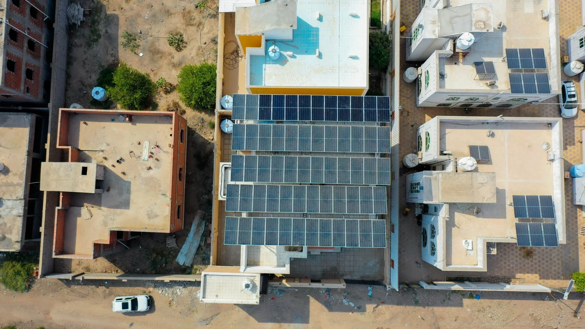 Villa Project 1 aerial view