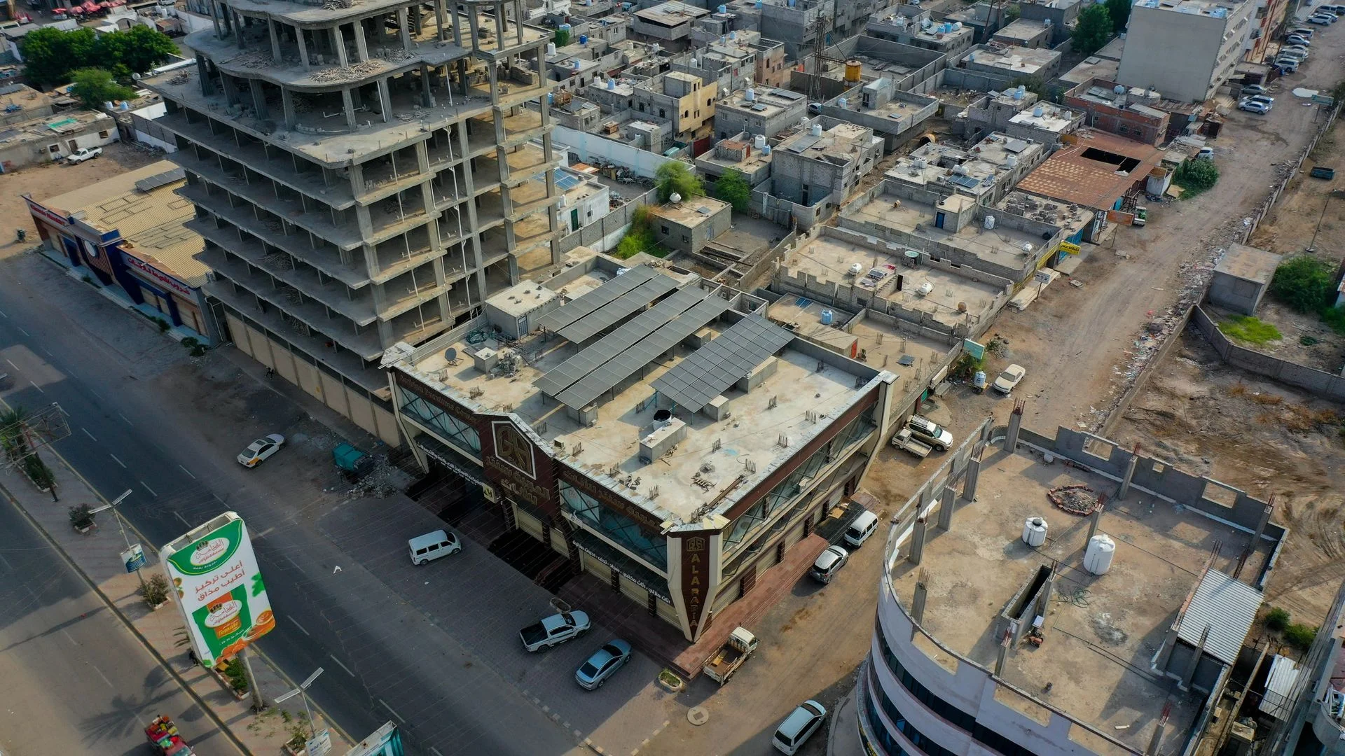 Al-Arabia Center Project - Commercial rooftop system